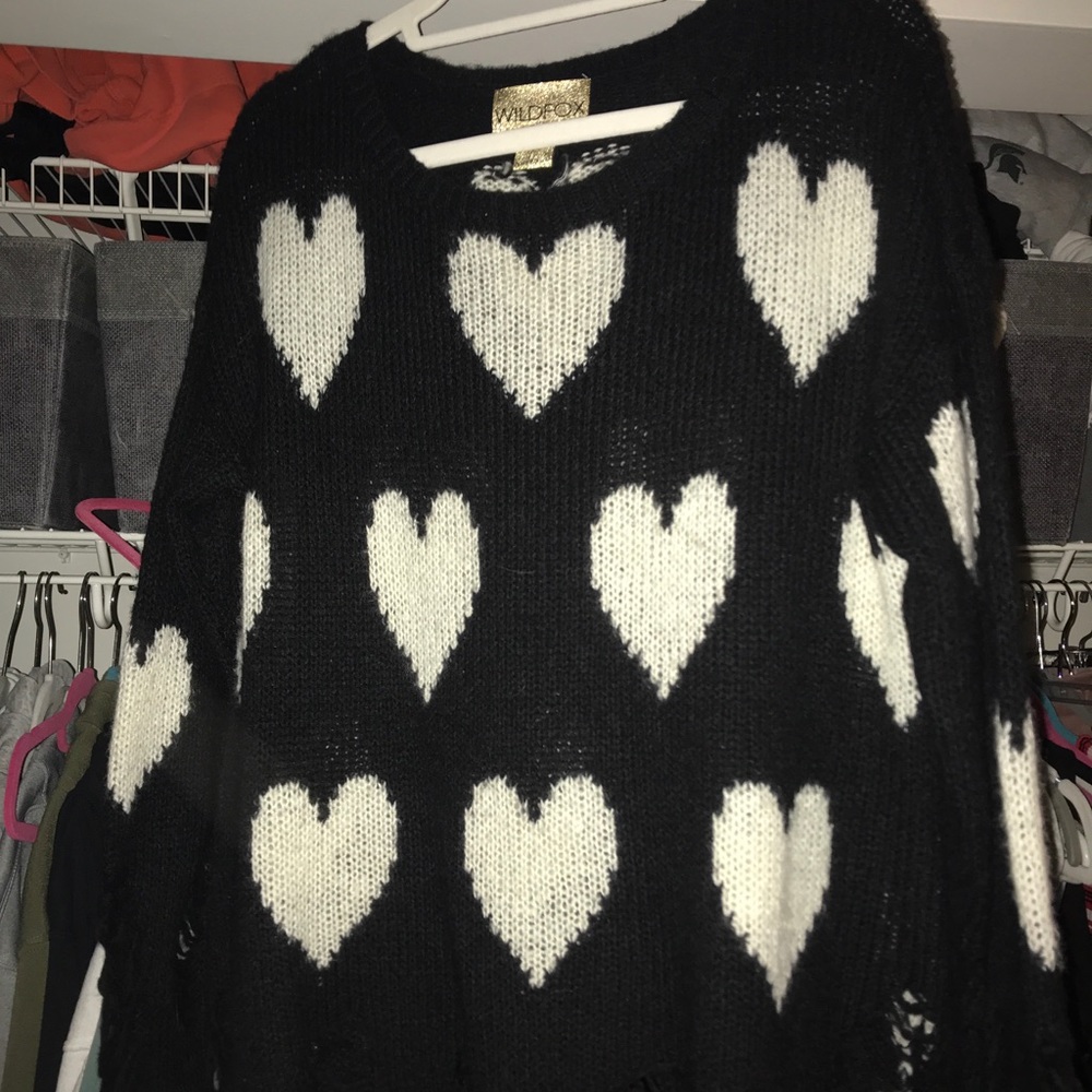 Wildfox Distressed Sweater